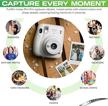 Amazon.com : Fujifilm Instax Mini Film Two Instant Film Twin Packs