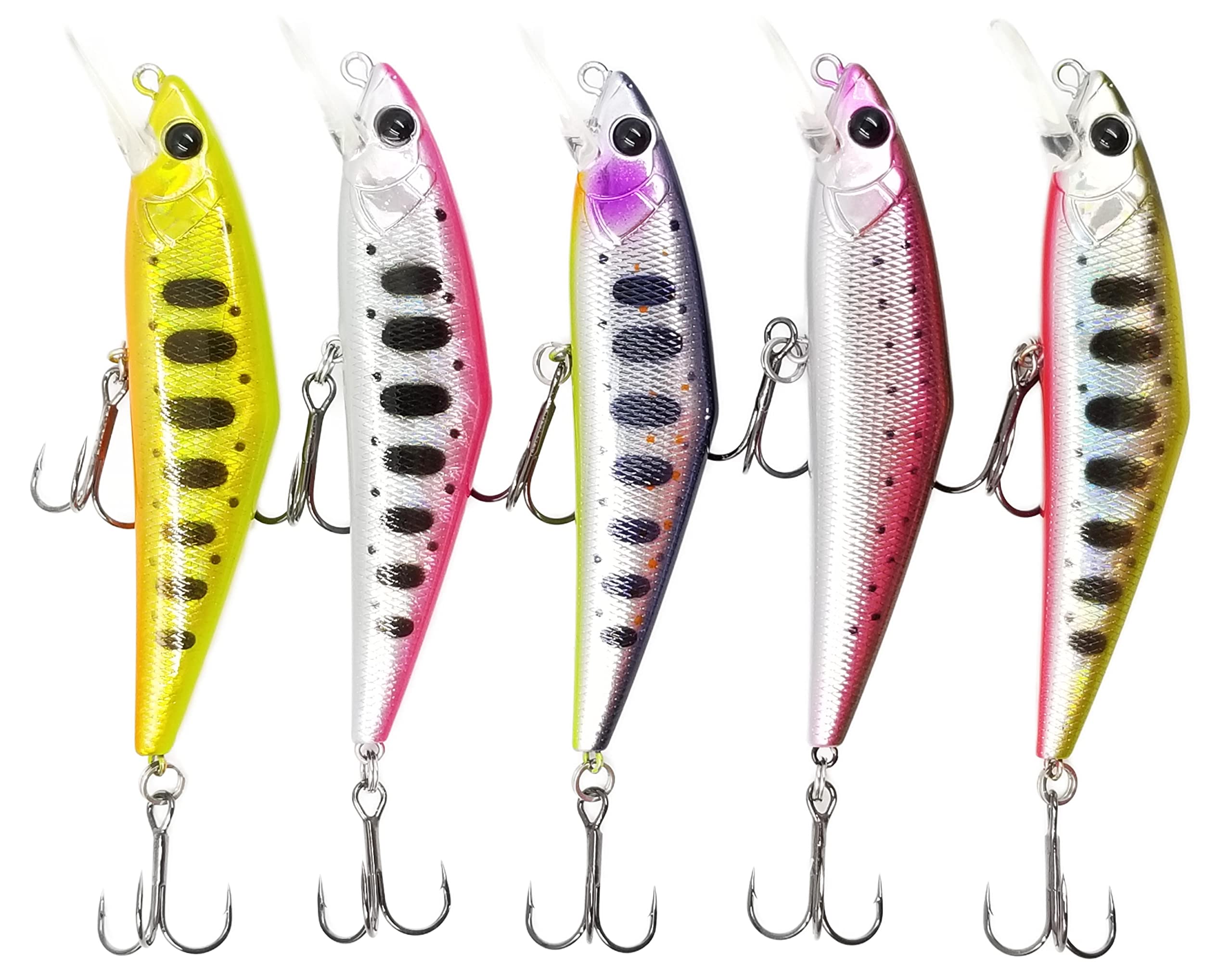 Amazon.co.jp: 85S 14.7g [TSURINOYA] 5本セット ヘビー シンキング D