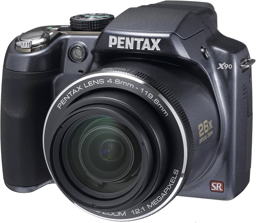 Amazon.com : Pentax X90 12.1 MP Digital Camera with 26x Super