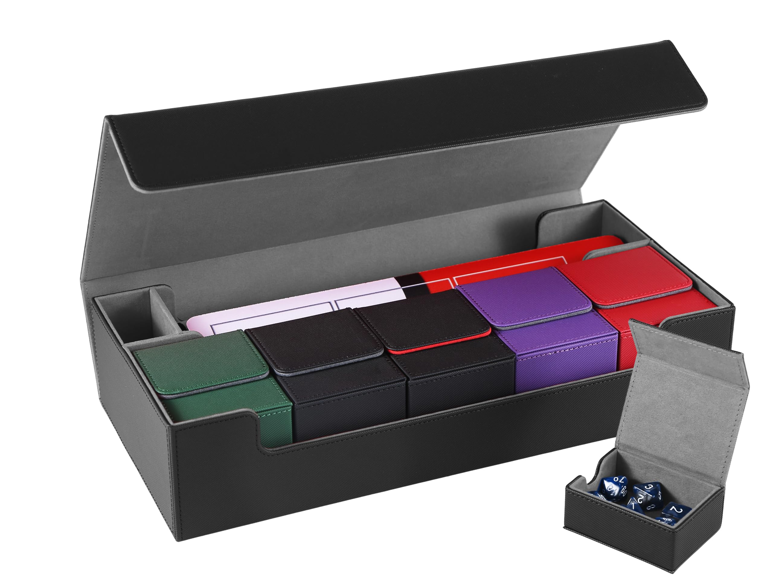 Amazon.co.jp: デッキケース トレカケース トップローダー収納 ダイス