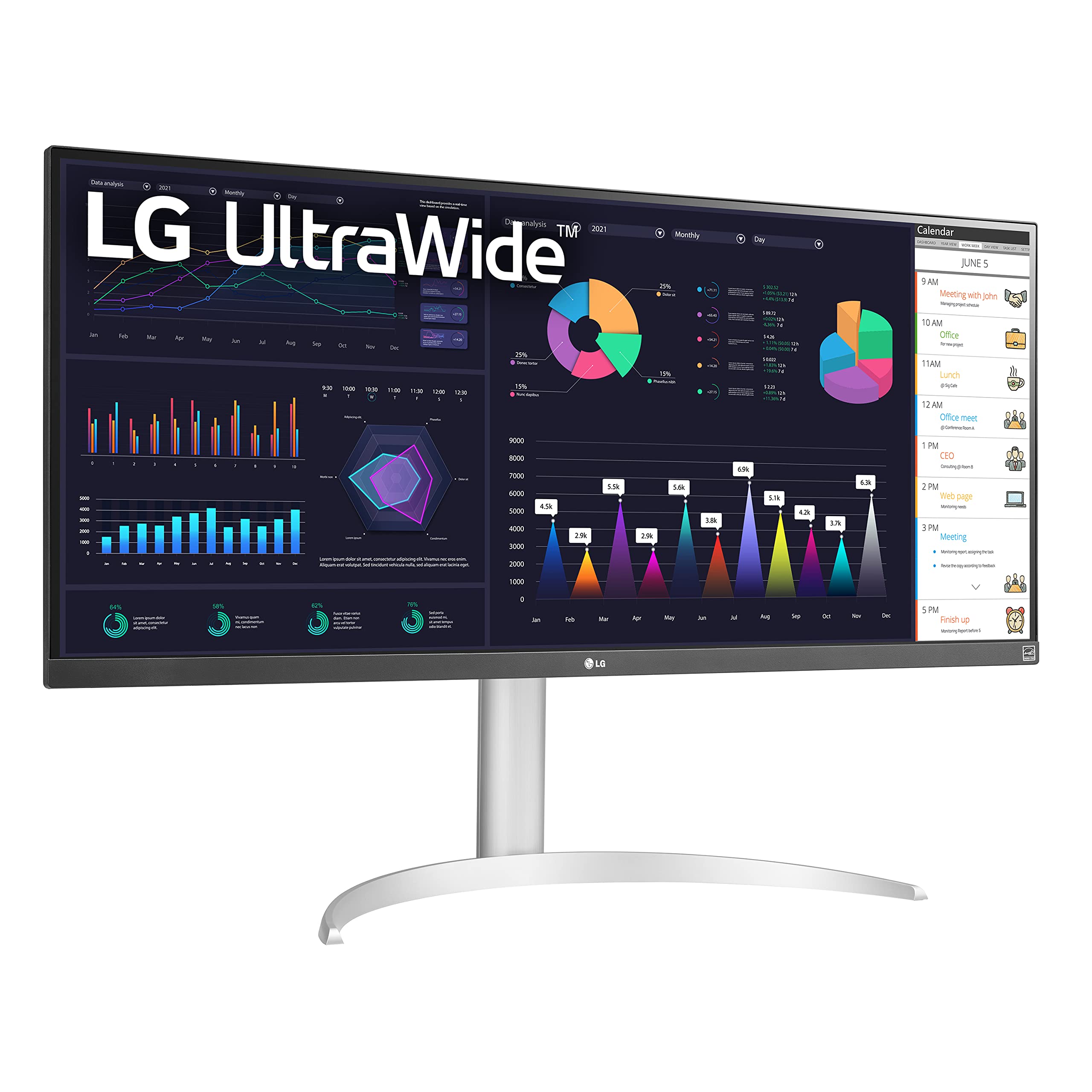 Amazon.com: LG 34WQ650-W 34 Inch 21:9 UltraWide Full HD (2560 x