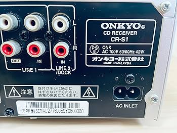 Amazon.co.jp: ONKYO オンキヨー(オンキョー) CR-S1 CD レシーバー（CD