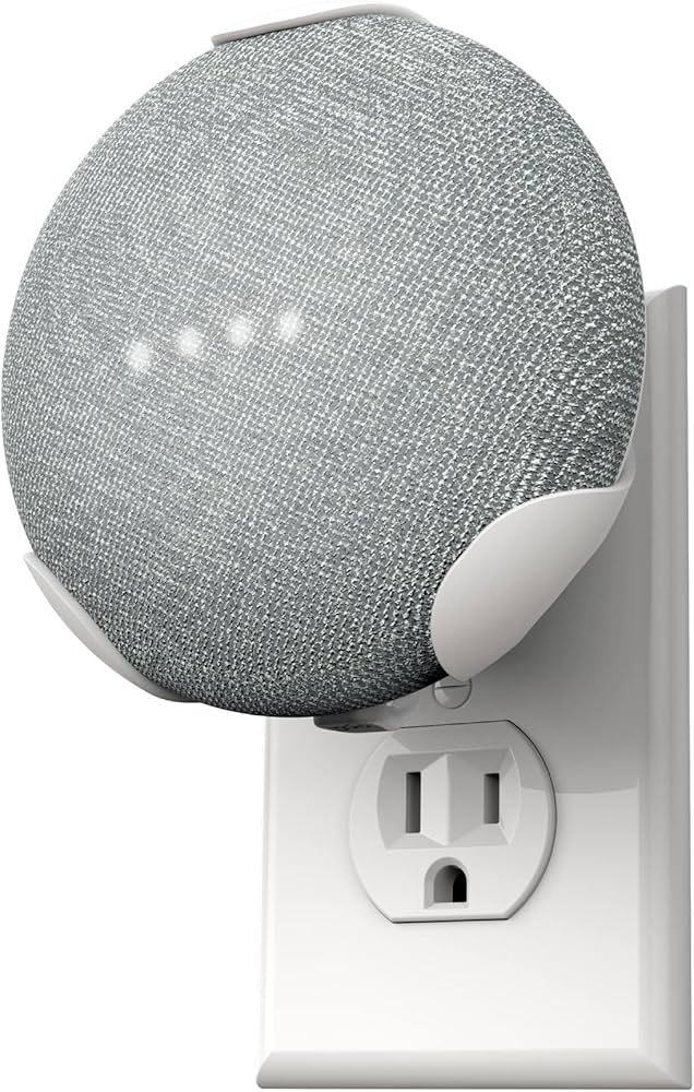 Amazon | PowerClip コンセントマウント Google Nest Mini (チョーク