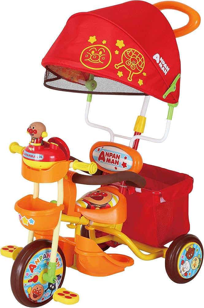 Amazon.co.jp: 三輪車 それいけ!アンパンマンデラックスII オレンジ