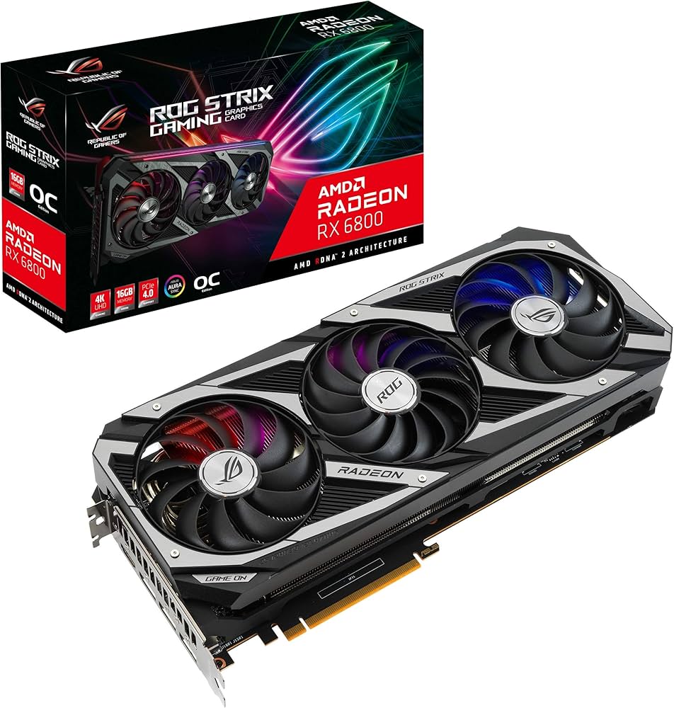 Amazon | ASUS ROG Strix AMD Radeon RX 6800 OCエディション