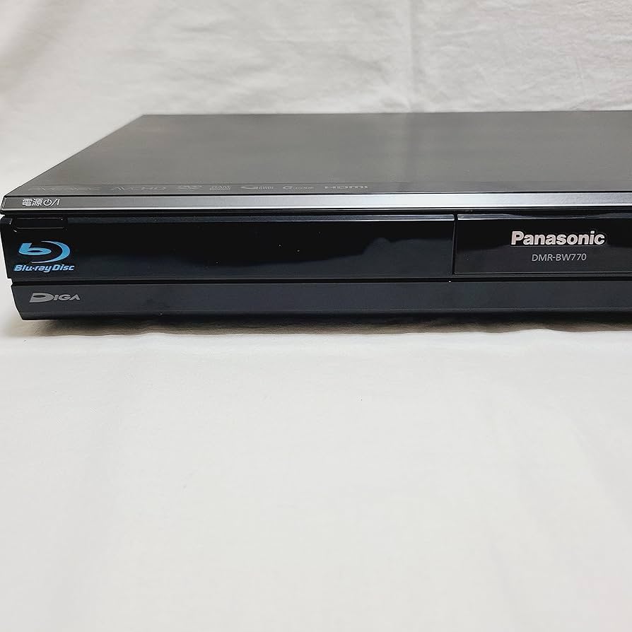 Amazon | Panasonic 500GB 2チューナー ブルーレイレコーダー ブラック