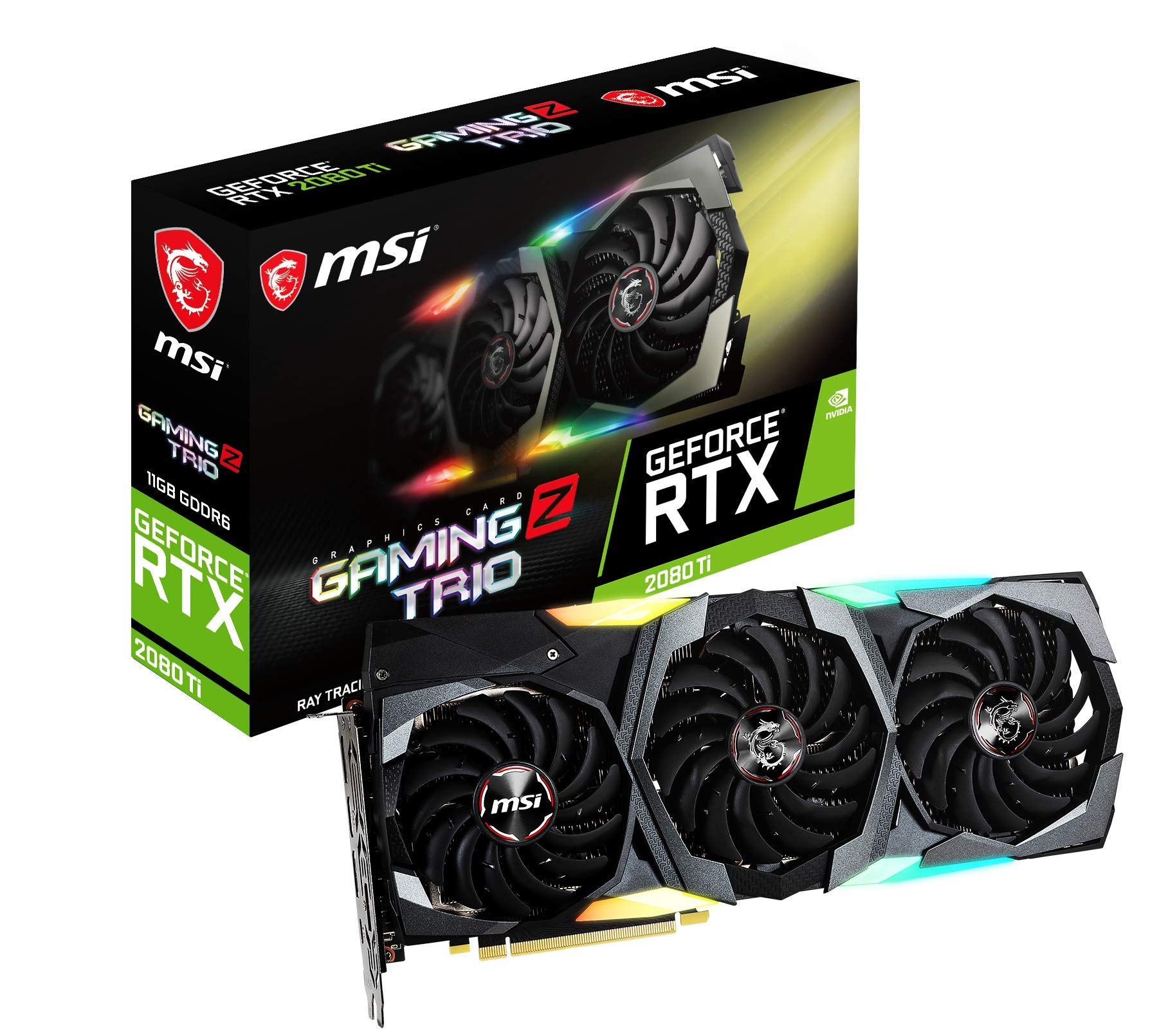 Amazon | MSI GeForce RTX 2080 Ti GAMING Z TRIO グラフィックボード