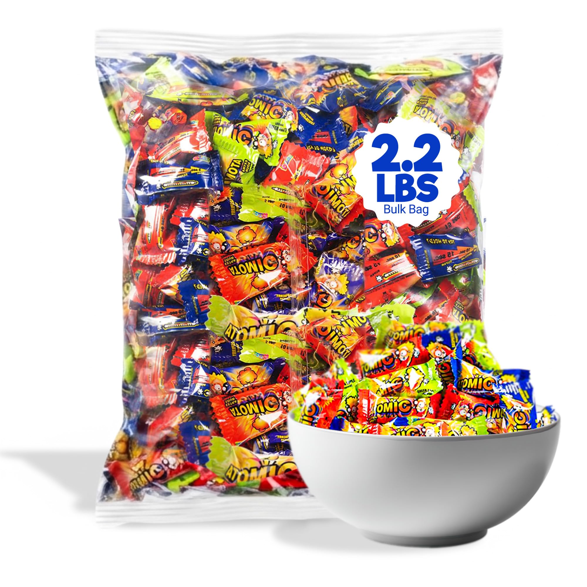 Amazon.com : Zaza Atomic Extra Sour Chewy Candy in Explosive Sours