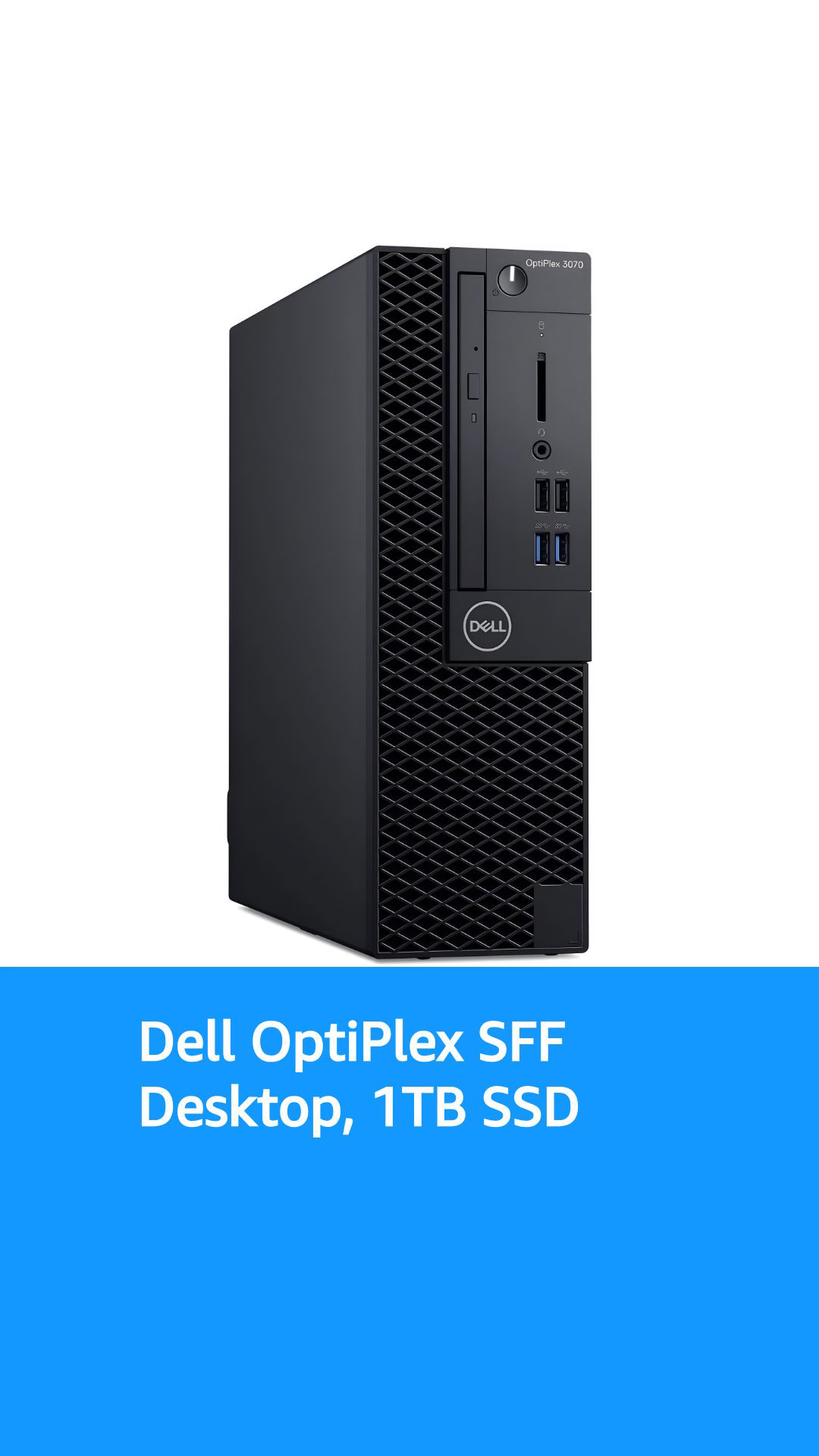 Dell OptiPlex 3070 Small Form Factor Desktop 1TB SSD (Intel 9th