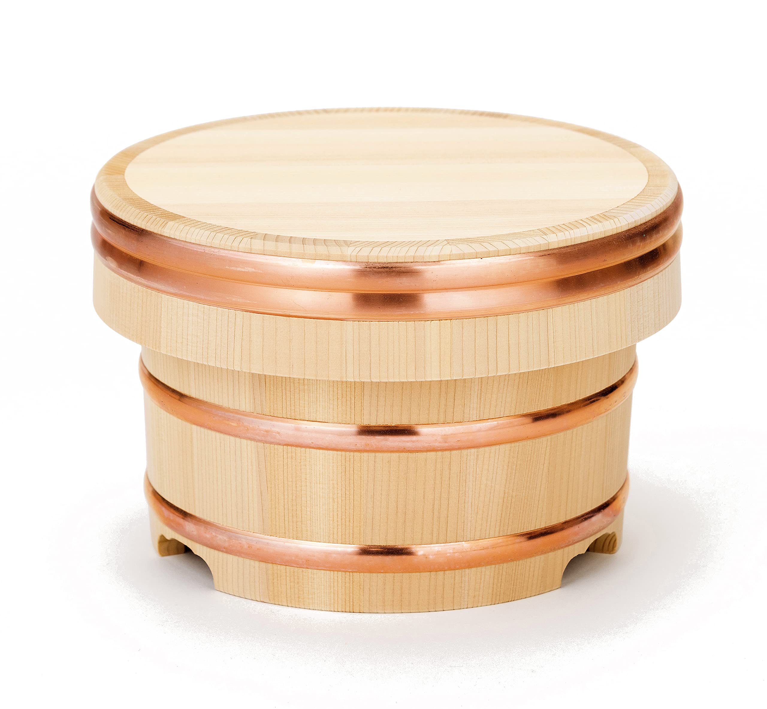 Amazon｜木曽さわら おひつ 木製おひつ 江戸びつ (3合)｜おひつ