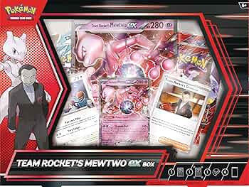 Amazon.co.jp: ポケモンTCG:チームロケットミュウツーexボックス-4