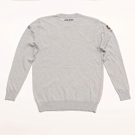 Amazon | [エリートグリップ] クルーネックセーター ゴルフウェア