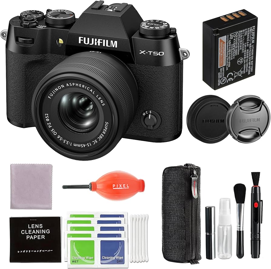 Amazon.com : Fujifilm X-T50 Mirrorless Digital Camera XC15-45mmF3