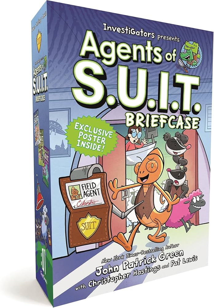Amazon.com: InvestiGators: Agents of S.U.I.T. Boxed Set Briefcase