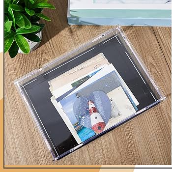 Amazon｜Suzile ブックディスプレイケース 2個 10.5 x 7.5 x 2インチ