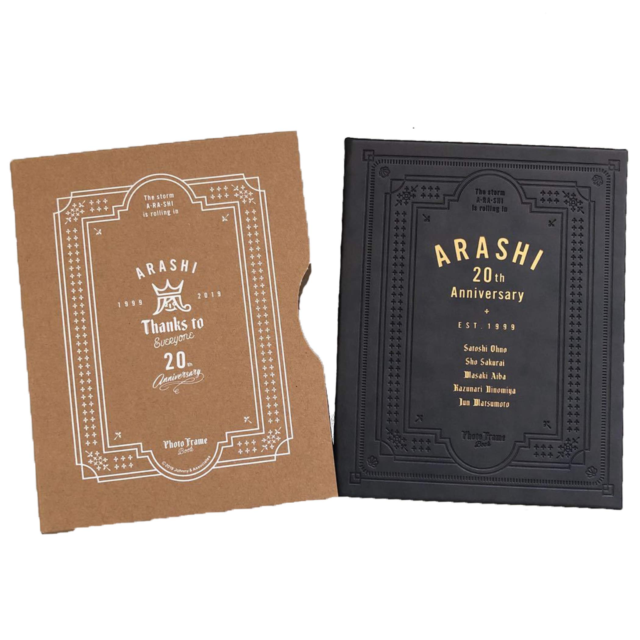 Amazon.co.jp: 嵐 ブック型フォトフレーム 20周年記念 2019 FC限定