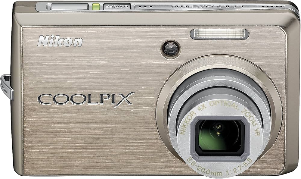 Amazon.co.jp: Nikon COOLPIX S600 Digital Camera Pink Gold