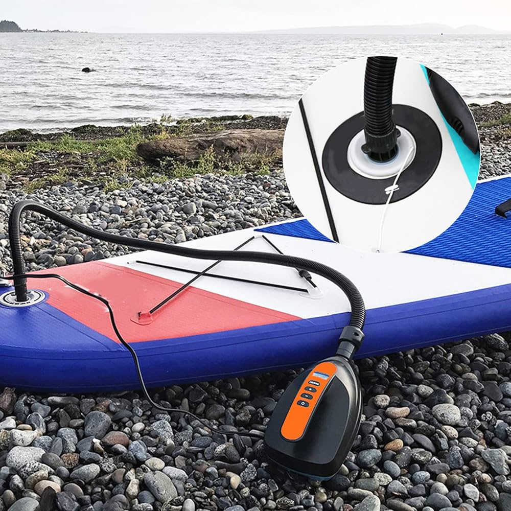 Amazon.co.jp: 電動エアーポンプ 12V 電動空気入れ インフレータブル