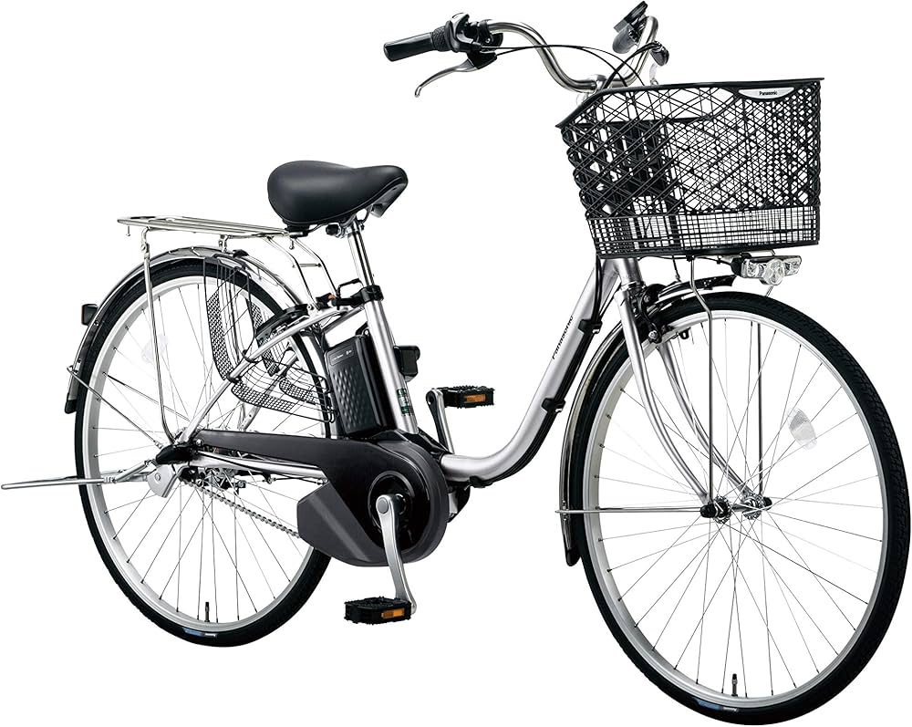 Amazon | PANASONIC BE-ELSX632-S2 シャイニーシルバー ビビ・SX 電動