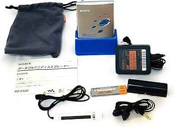Amazon.co.jp: ソニー MDウォークマン シルバー MZ-E520 S : 家電＆カメラ