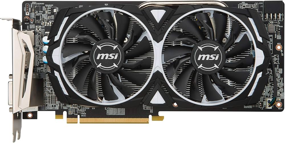 Amazon | MSI Radeon RX 580 ARMOR 8G OC J グラフィックスボード