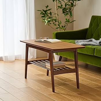 Amazon｜カリモク60 リビングテーブル S ウォールナット T36300SWK