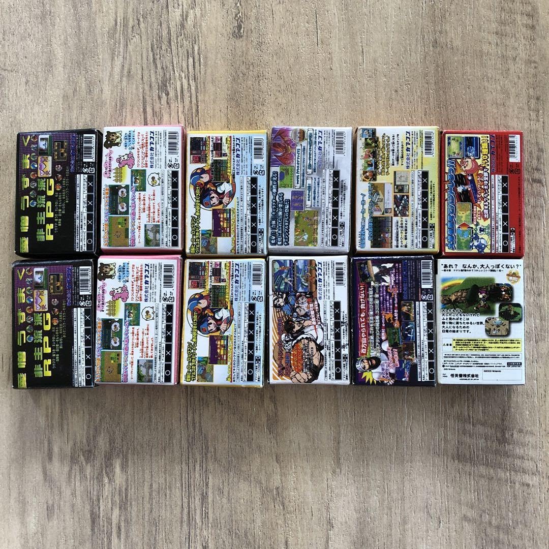 Amazon | ゲームボーイアドバンス ミニチュア消しゴム12個