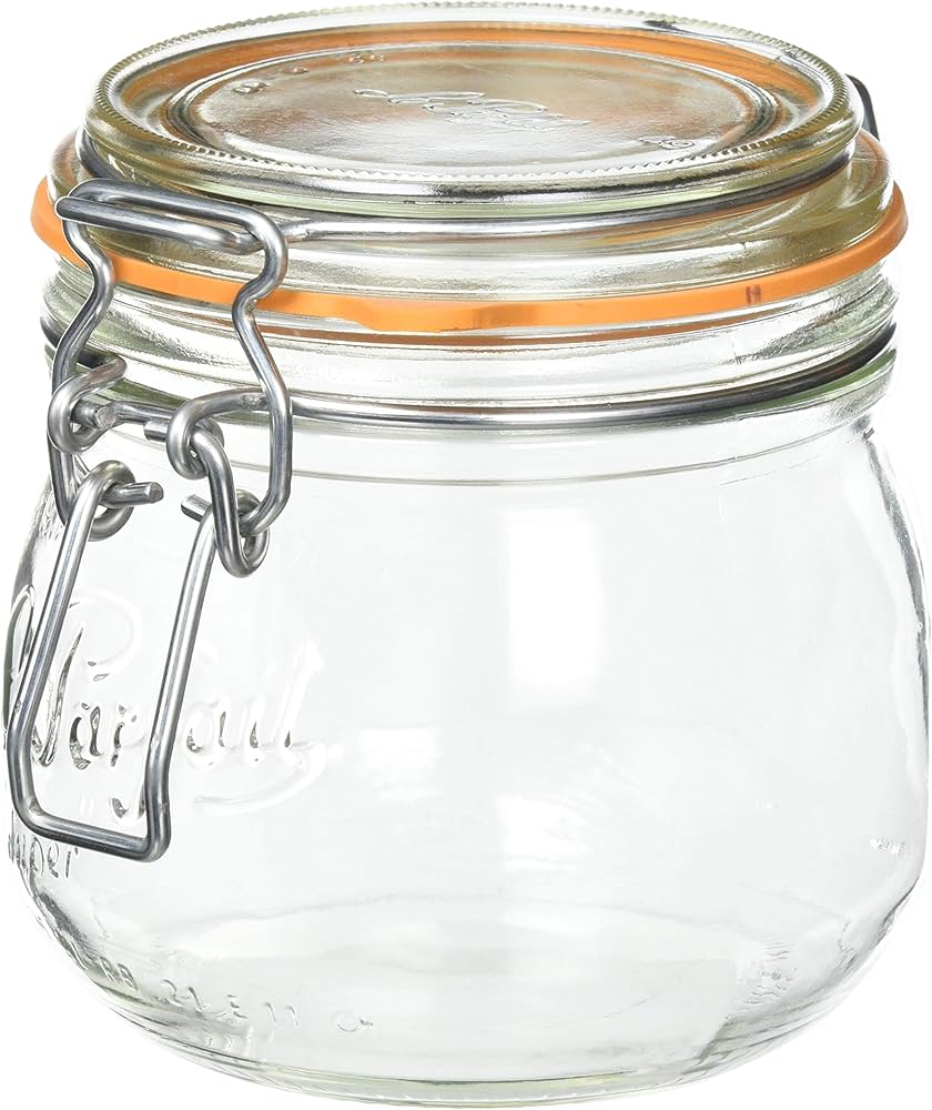 Amazon｜フランス製 保存瓶 ル・パルフェ 500ml 49585｜保存容器