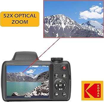 Amazon.com : Kodak PIXPRO AZ528 16 MP Full HD Video Digital Camera