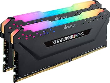 CORSAIR Vengeance RGB PRO DDR4 RAM 32GB (2x16GB) 3600MHz CL18-22