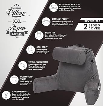 Amazon.co.jp: Husband Pillow プレミアム低反発 - XXL、大人の読書