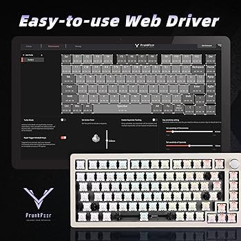 Amazon | DrunkDeer A75 ラピッドトリガー メカニカルキーボード 82