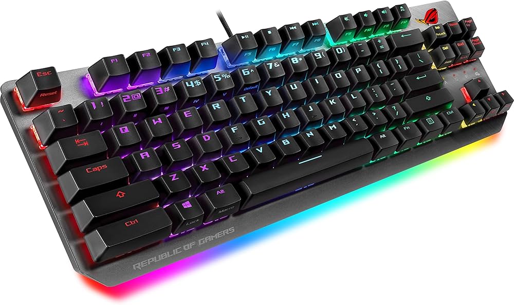 Amazon | ASUS ROG Strix Scope NX TKL 80% ゲーミングキーボード