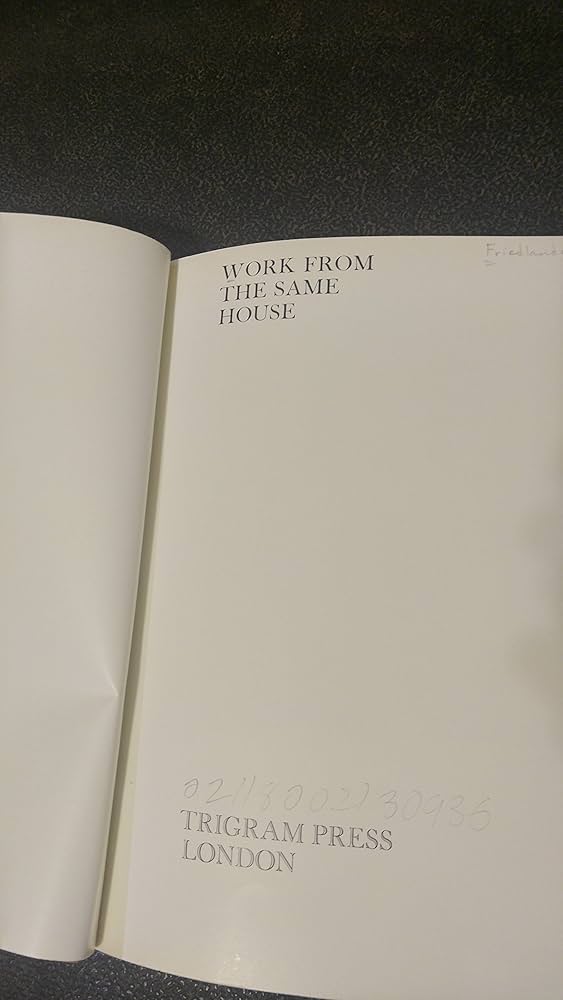 Work From The Same House. Photographs and Etchings. 1969. Paper