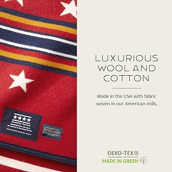 Amazon.com: Pendleton Jacquard Napped Throw Blanket 64