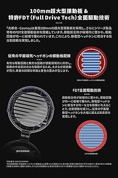 Amazon.co.jp: 水月雨 MoonDrop 大都会 - Cosmo モニターヘッドホン