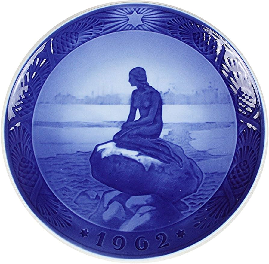 Amazon.co.jp: 1962年 ロイヤルコペンハーゲン イヤープレート