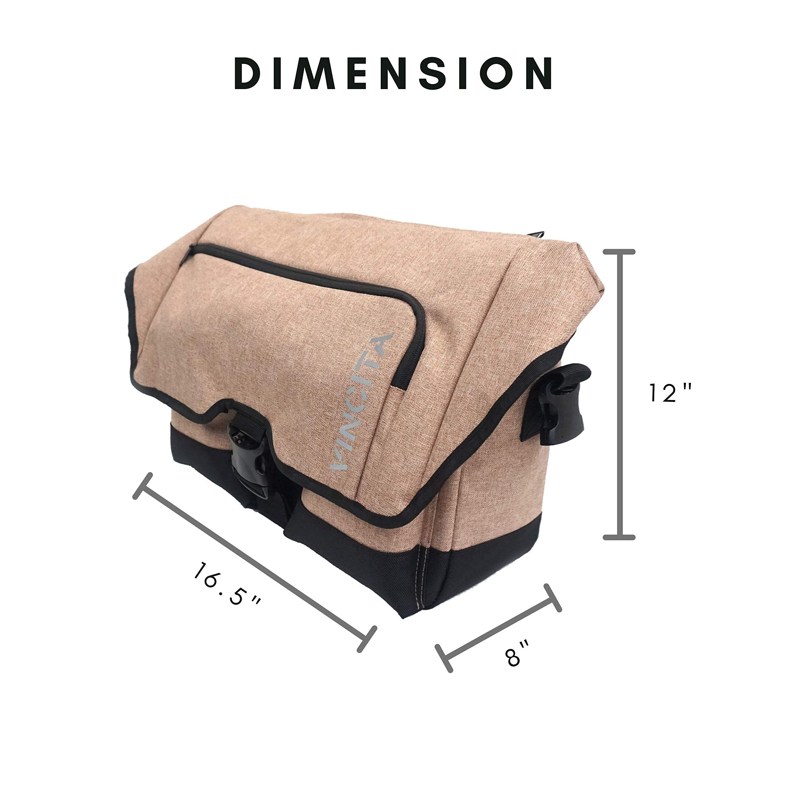 Amazon.com: Vincita Birch 2.0 Front Bag for Brompton Bike – 25L