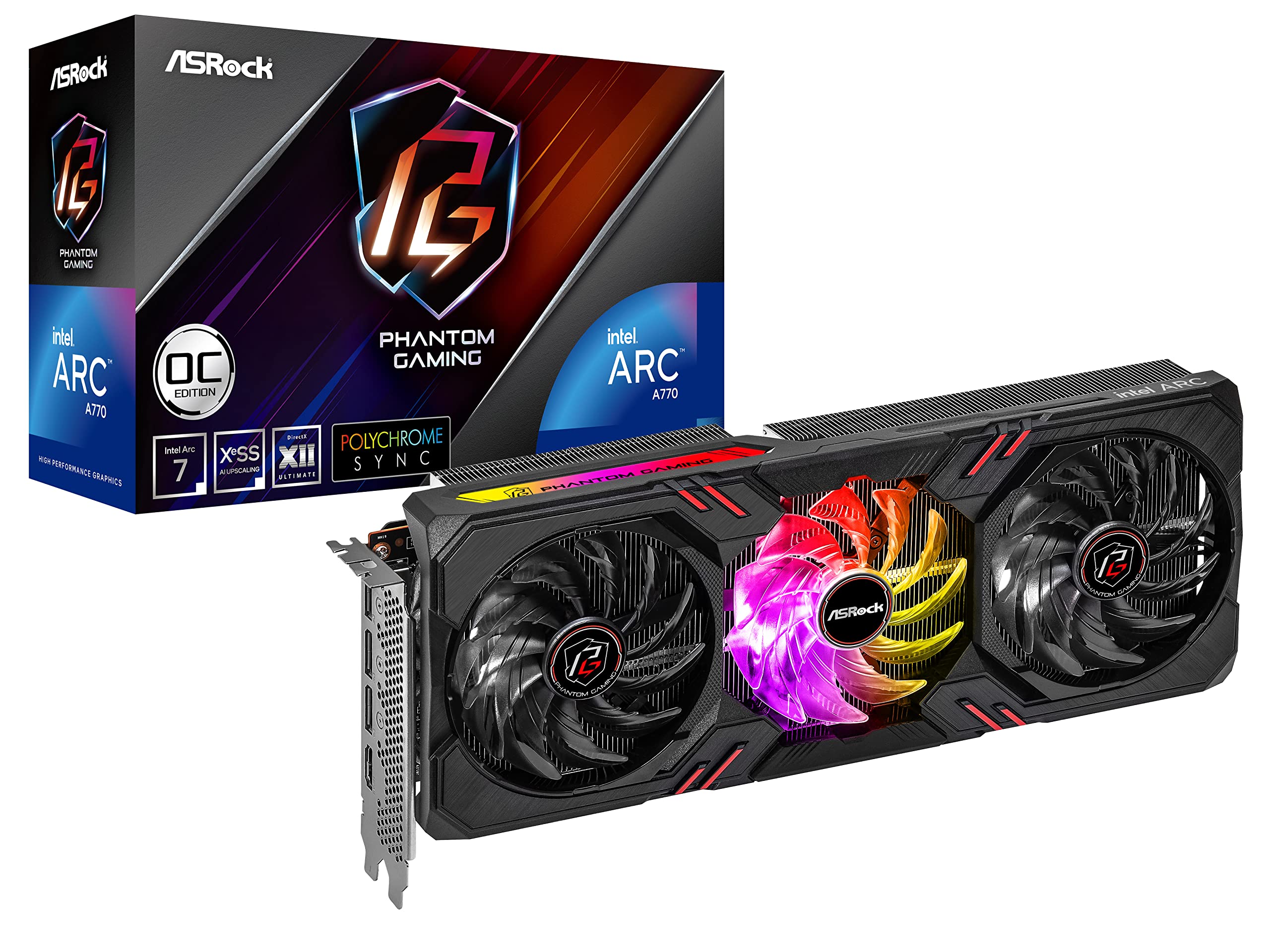 Amazon | ASRock グラフィックカード ARC A770 PHANTOM GAMING D 8GB