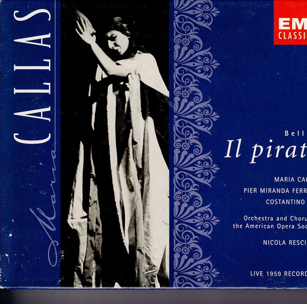Amazon.com: Bellini: Il Pirata (complete opera live 1959) with