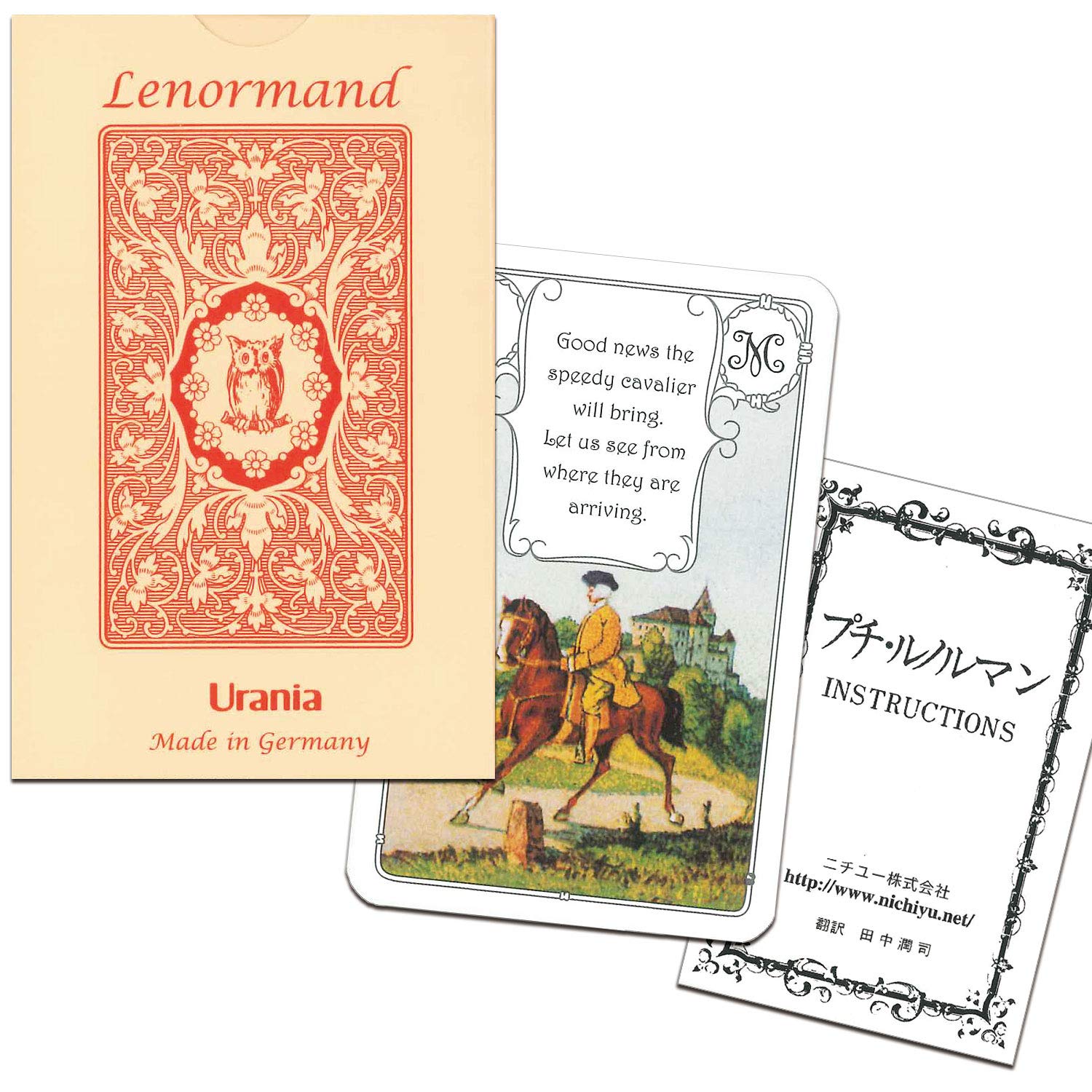 Amazon.co.jp: ニチユー(Nichiyu) ルノルマンカード 36枚［正規輸入品