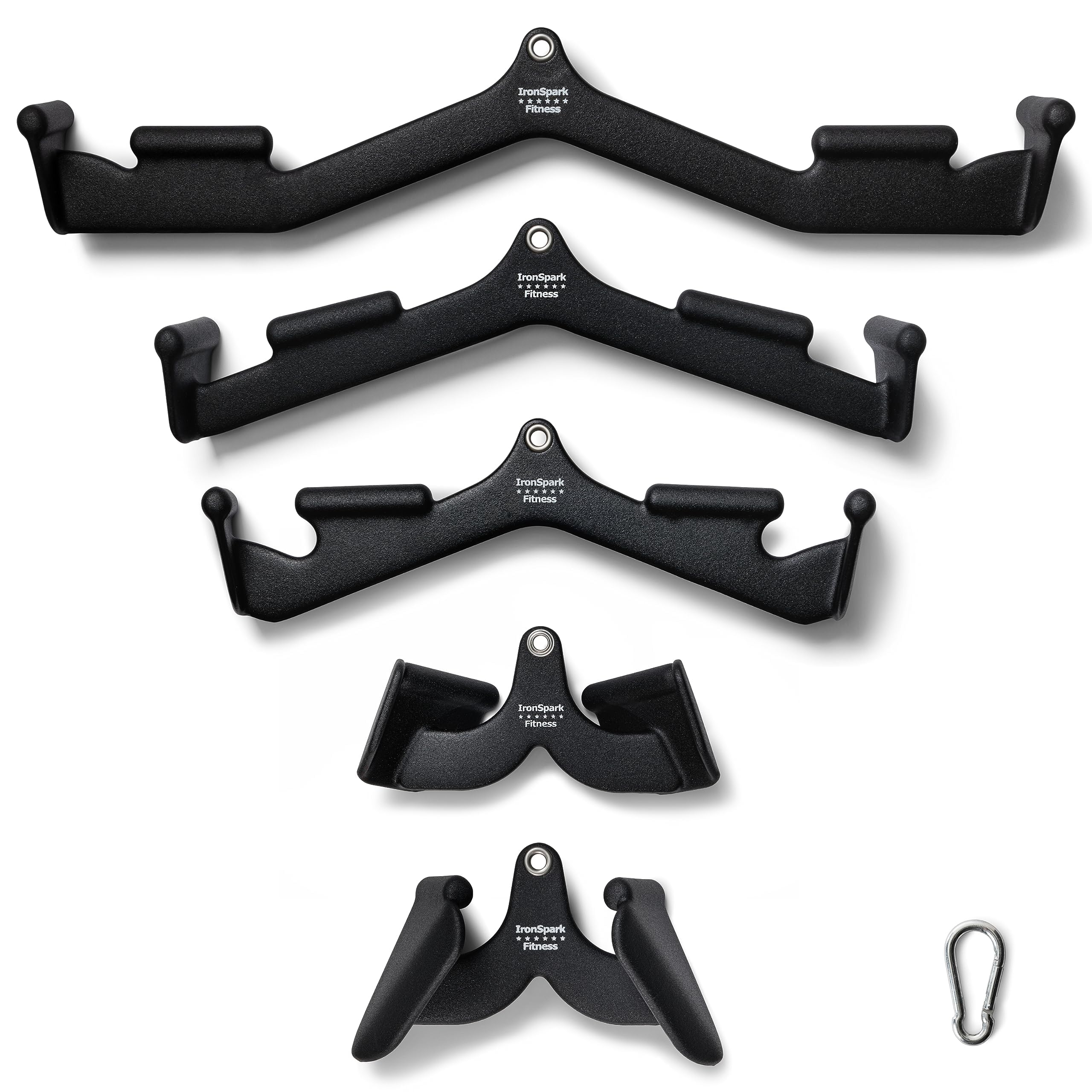 Amazon | IronSparkフィットネスラットプルダウンバー、ケーブルマシン