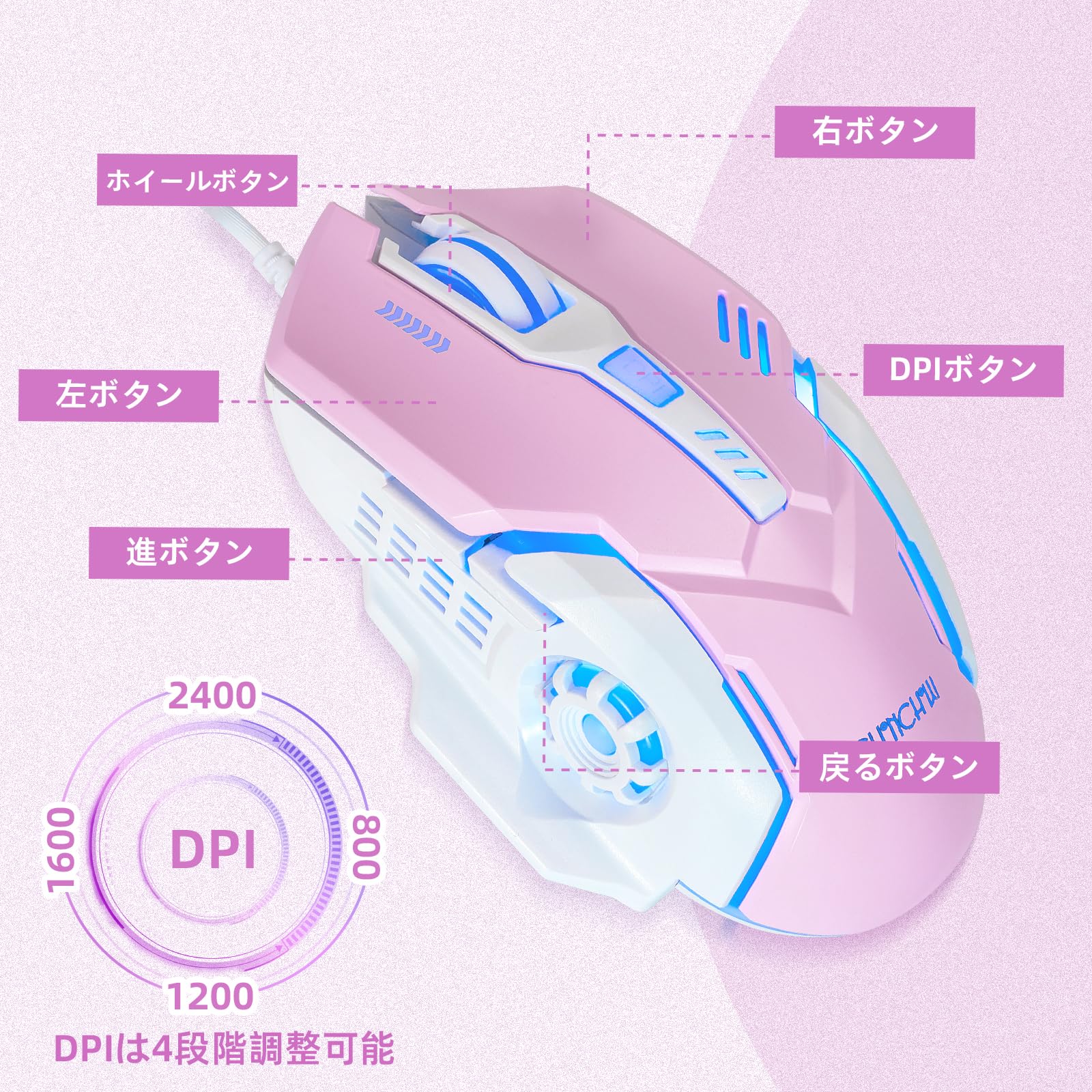Amazon | CHONCHOW ゲーミングキーボードマウスセット 仕事用