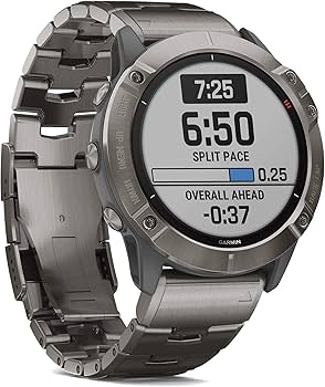 Amazon.com: Garmin Fenix 6X Pro Solar, Premium Multisport GPS