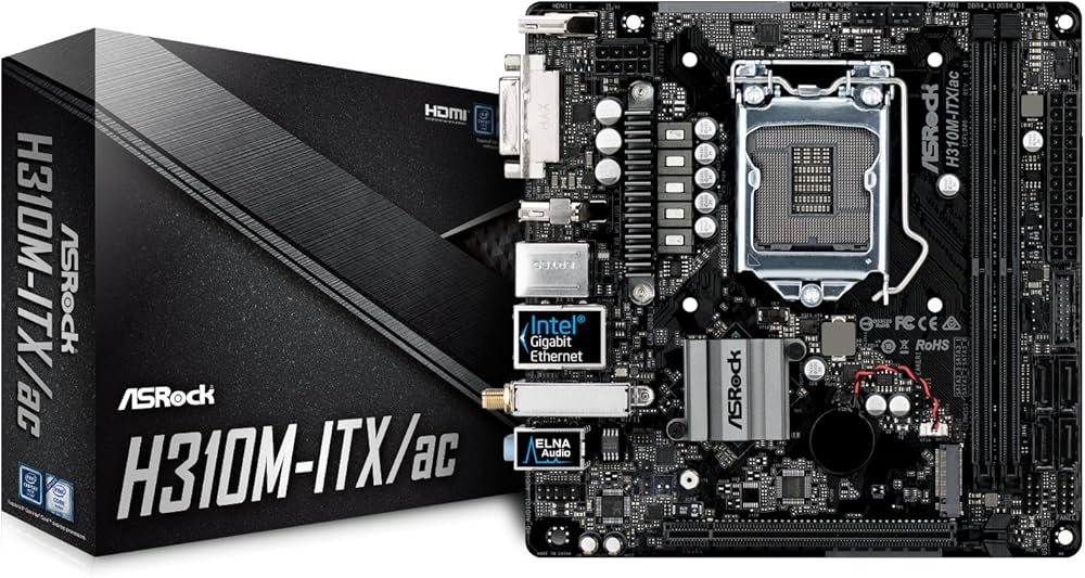 Amazon | ASRock Intel H310チップセット搭載 Mini-ITXマザーボード