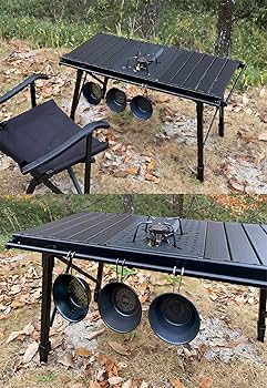 Amazon.co.jp: IGTテーブル アウトドアテーブル キャンプテーブル