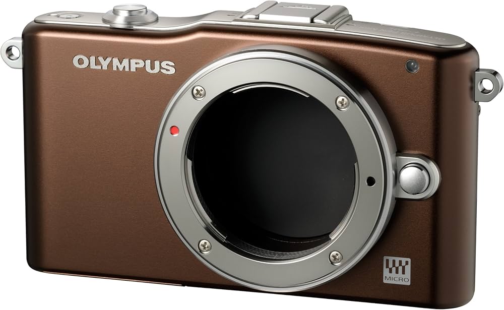 Amazon | OLYMPUS ミラーレス一眼 PEN mini E-PM1 ボディ ブラウン E