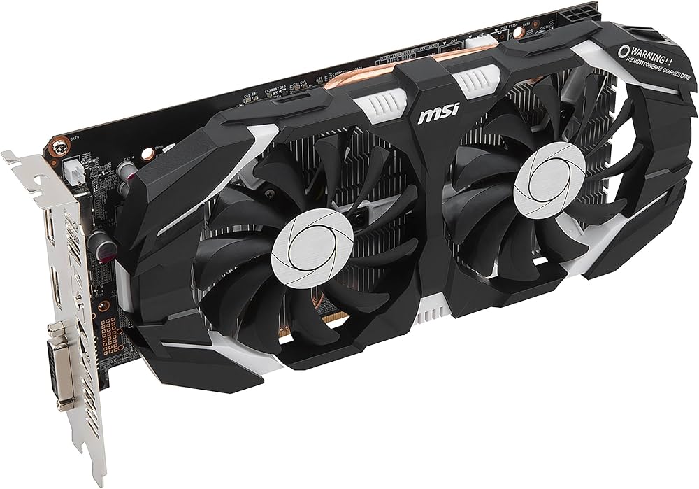 Amazon | MSI GAMING GeForce GTX 1060 6GB GDRR5 192-bit HDCP