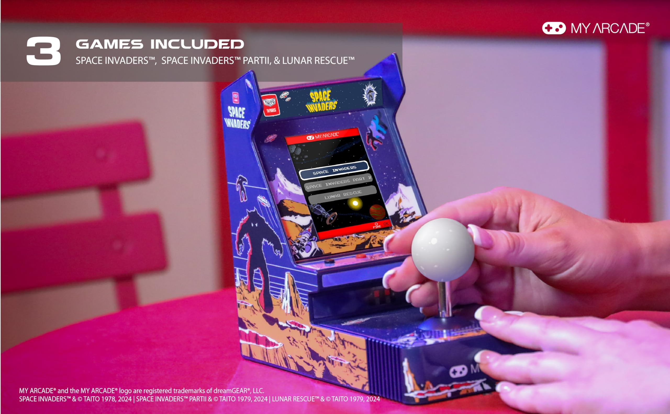 Amazon | スペースインベーダージョイスティックゲーム、マイ