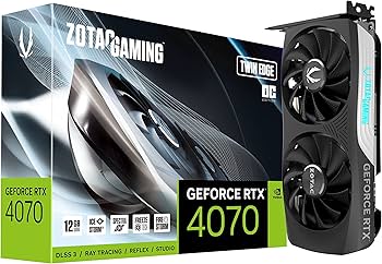 Amazon.com: ZOTAC Gaming GeForce RTX 4070 Twin Edge OC DLSS 3 12GB